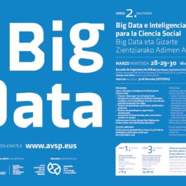 Big Data e Inteligencia Artificial para la Ciencia Social (28-29-30 marzo)