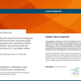 Galder Sierra hitzaldia