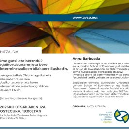 Anna Barbuscia hitzaldia